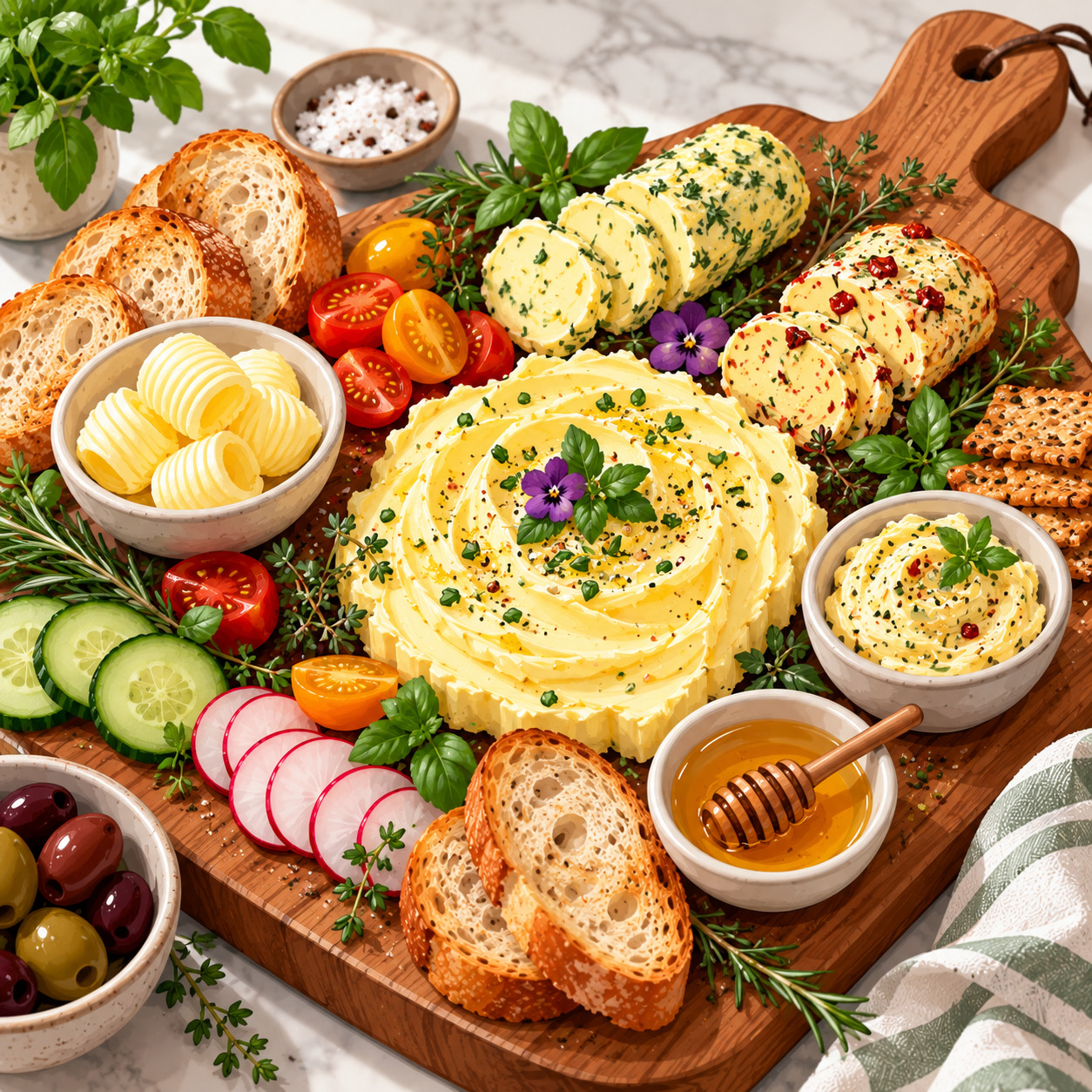 Butter Boards & Serving Ideas Guide