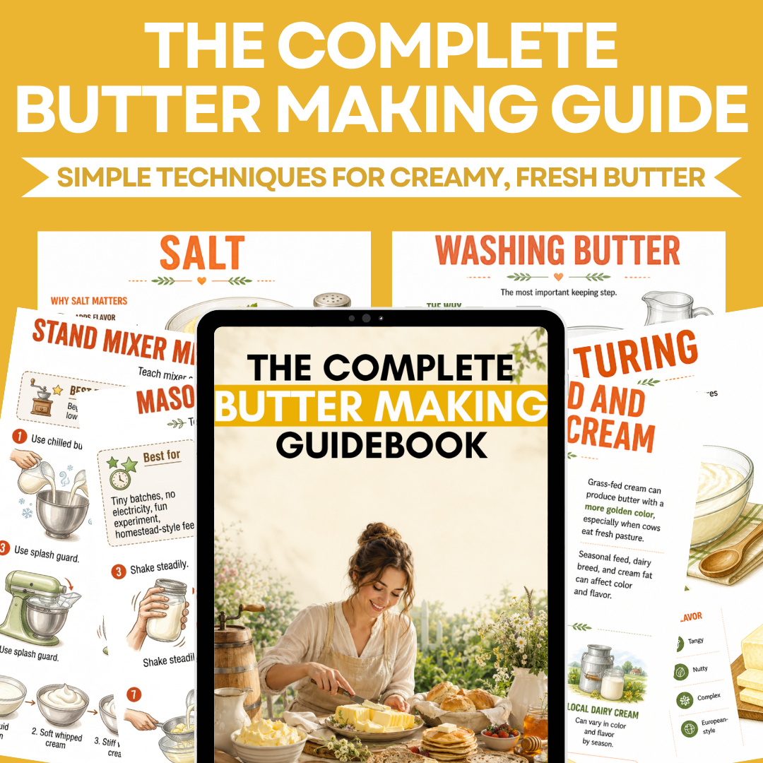 The Complete Butter Making Guidebook