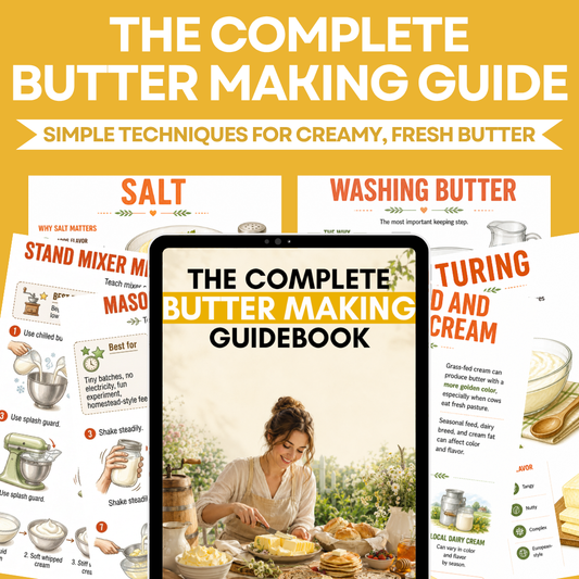 The Complete Butter Making Guidebook