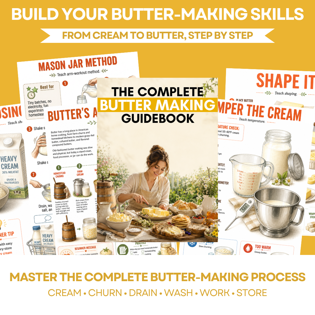 The Complete Butter Making Guidebook